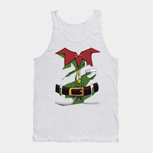 christmas elf costume Tank Top